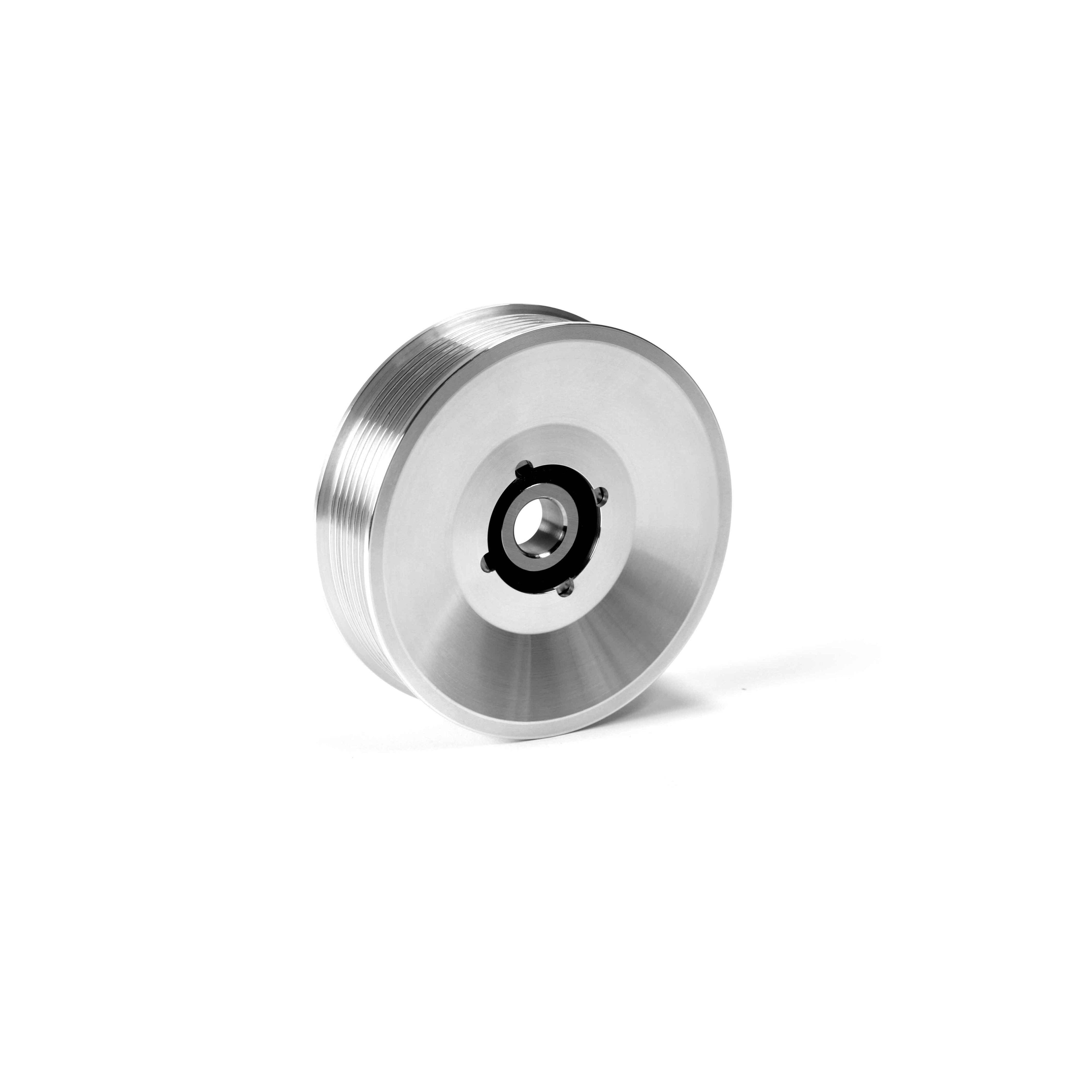 *Discontinued* 2003-2018 Cummins Bare Aluminum Upper Fan Pulley Idler (FPE-34657-AL)-Pulley Idler-Fleece Performance-Dirty Diesel Customs
