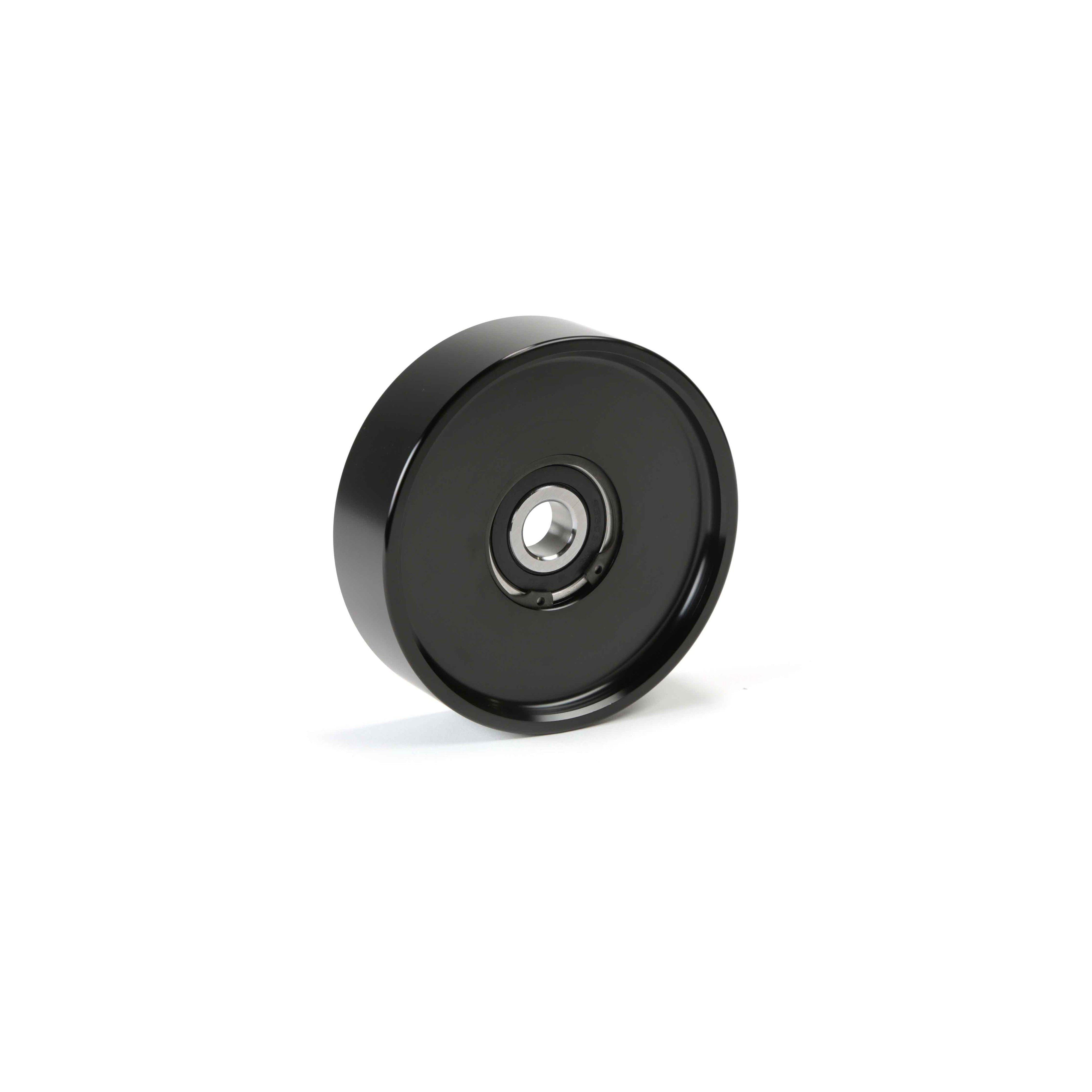 *Discontinued* 2003-2018 Cummins Black Contrast Cut Electric Water Pump Upper Fan Idler (FPE-34658-BLK-SPK)-Fan Idler-Fleece Performance-Dirty Diesel Customs