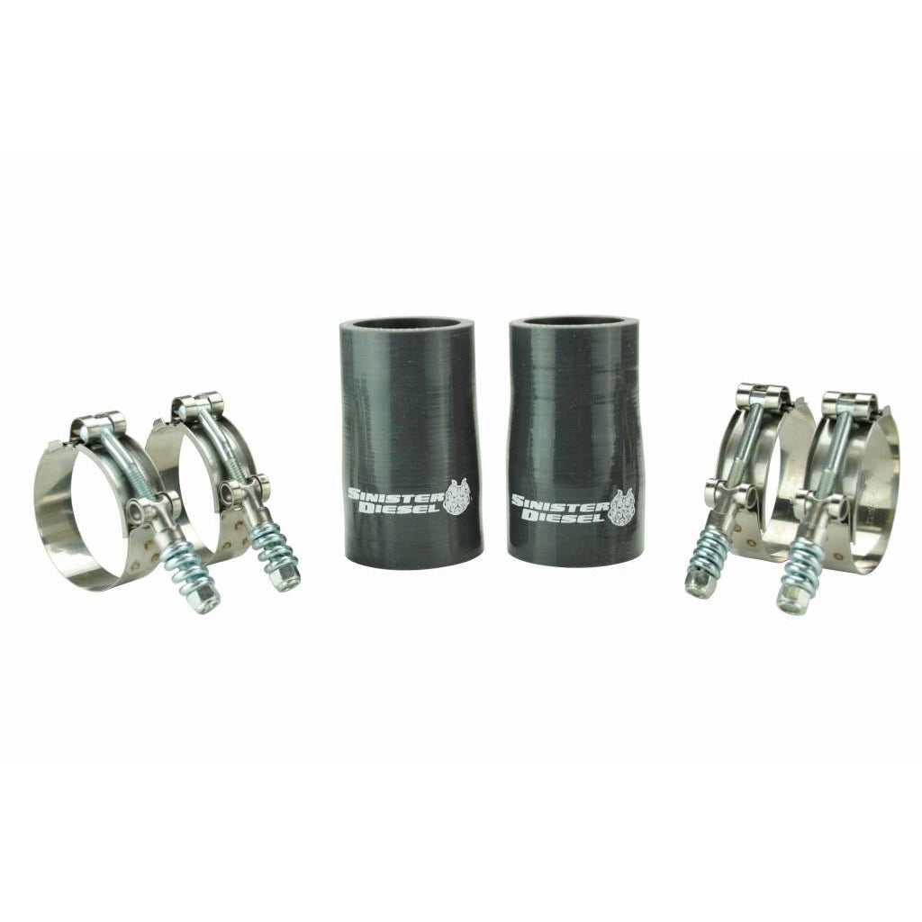 *Discontinued* 2003-2018 Cummins Radiator Pipe (SD-5.9CRP03-GRY)-Radiator Pipe-Sinister-Dirty Diesel Customs