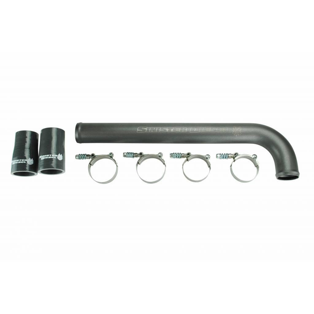 *Discontinued* 2003-2018 Cummins Radiator Pipe (SD-5.9CRP03-GRY)-Radiator Pipe-Sinister-SD-5.9CRP03-GRY-Dirty Diesel Customs
