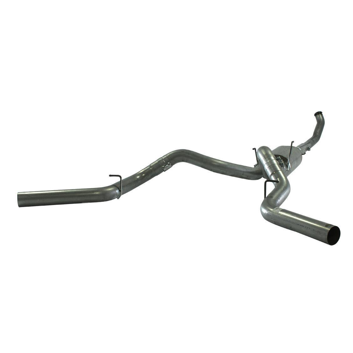 *Discontinued* 2003.5-2004 Powerstroke 4" Cat Back Dual Exhaust System w/ Muffler (FLO-706)-Cat Back Exhaust System-Flo-Pro-FLO-706-Dirty Diesel Customs