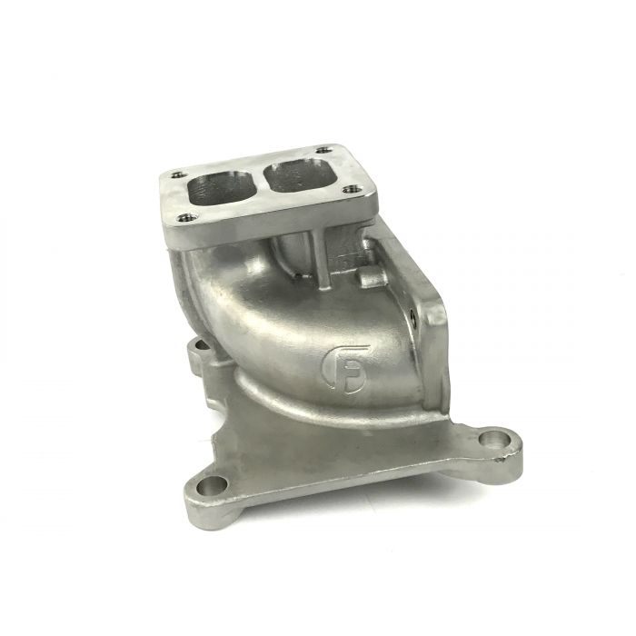 *Discontinued* 2004.5-2010 Duramax 4.4" Stainless Steel T4 Turbo Pedestal without Wastegate (FPE-34226)-Turbo Pedestal-Fleece Performance-FPE-34226-Dirty Diesel Customs
