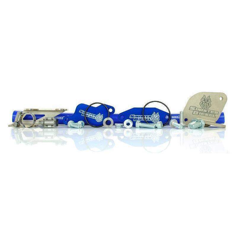 *Discontinued* 2006-2007 Duramax LBZ EGR Delete Kit (SD-EGRD-LBZ)-EGR Delete-Sinister-Dirty Diesel Customs