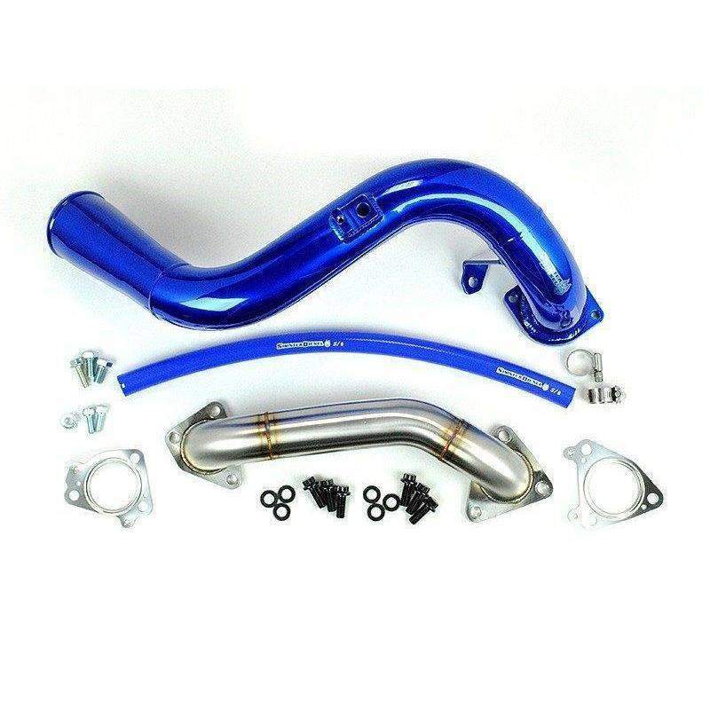 *Discontinued* 2006-2007 Duramax LBZ EGR Delete W/ High Flow Intake Tube & Passenger Up-Pipe (SD-EGRD-LBZ-IE-UP)-EGR Delete-Sinister-Dirty Diesel Customs