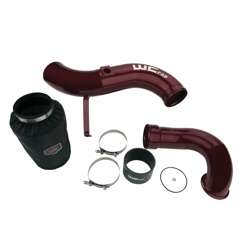 *Discontinued* 2006-2007 LBZ Duramax 4" Intake Kit (WCF100638)-Intake Kit-Wehrli Custom Fabrication-Dirty Diesel Customs