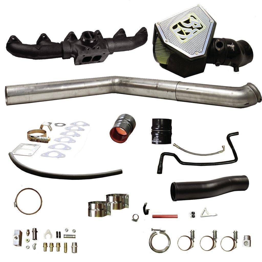 *Discontinued* 2007.5-2009 Cummins Rumble B Turbo Install Kit S400 (1045701)-Turbo Install Kit-BD Diesel-Dirty Diesel Customs
