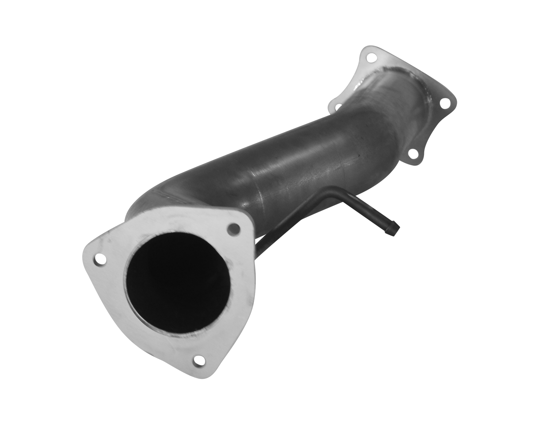 *Discontinued* 2007.5-2010 Duramax EC-SB 4" Stainless DPF Delete Pipe (FLO-48223)-Delete Pipe-Flo-Pro-FLO-48223-Dirty Diesel Customs