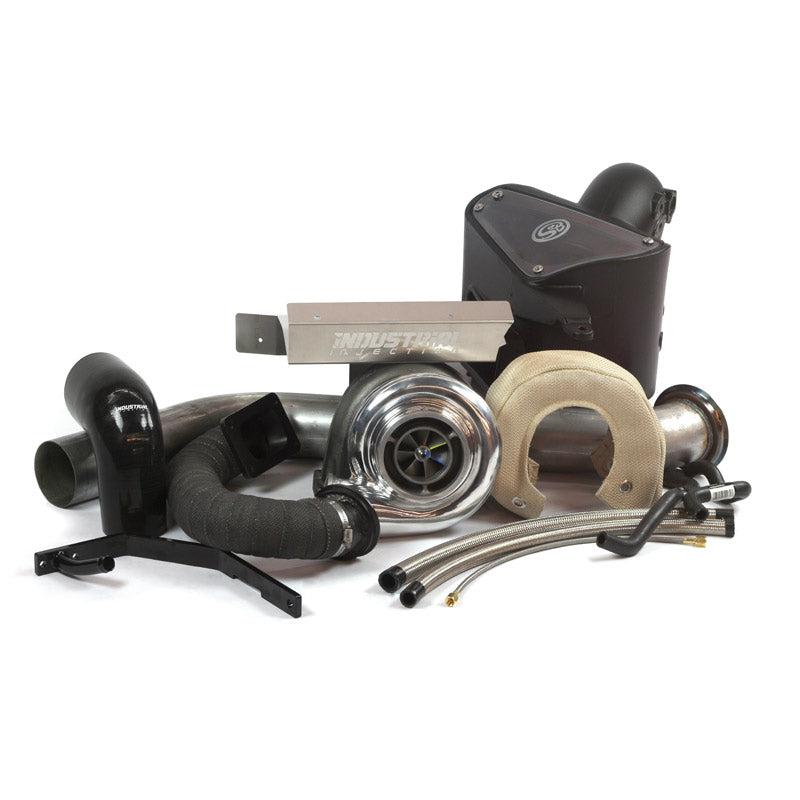 *Discontinued* 2007.5-2012 Cummins Compound Phatshaft Add-A-Turbo Kit (22D404)-Turbo Kit-Industrial Injection-Dirty Diesel Customs