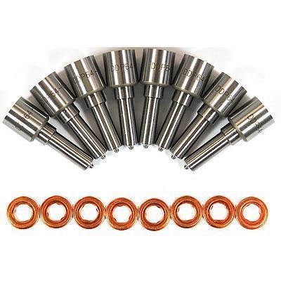 *Discontinued* 2008-2010 Powerstroke Nozzle Set - 6 Hole 15% Over (DDP 64-615NZ)-Performance Nozzles-Dynomite Diesel-DDP 64-615NZ-Dirty Diesel Customs