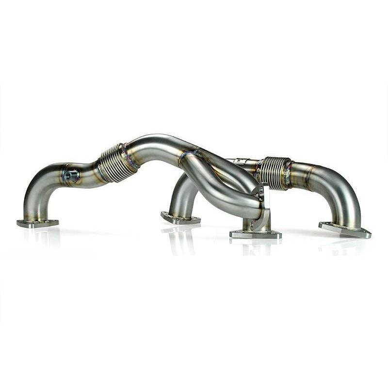 *Discontinued* 2008-2010 Powerstroke Raw Up-Pipes w/ EGR Provision (SD-UPPIPE-6.4-EGR)-Up-Pipes-Sinister-Dirty Diesel Customs