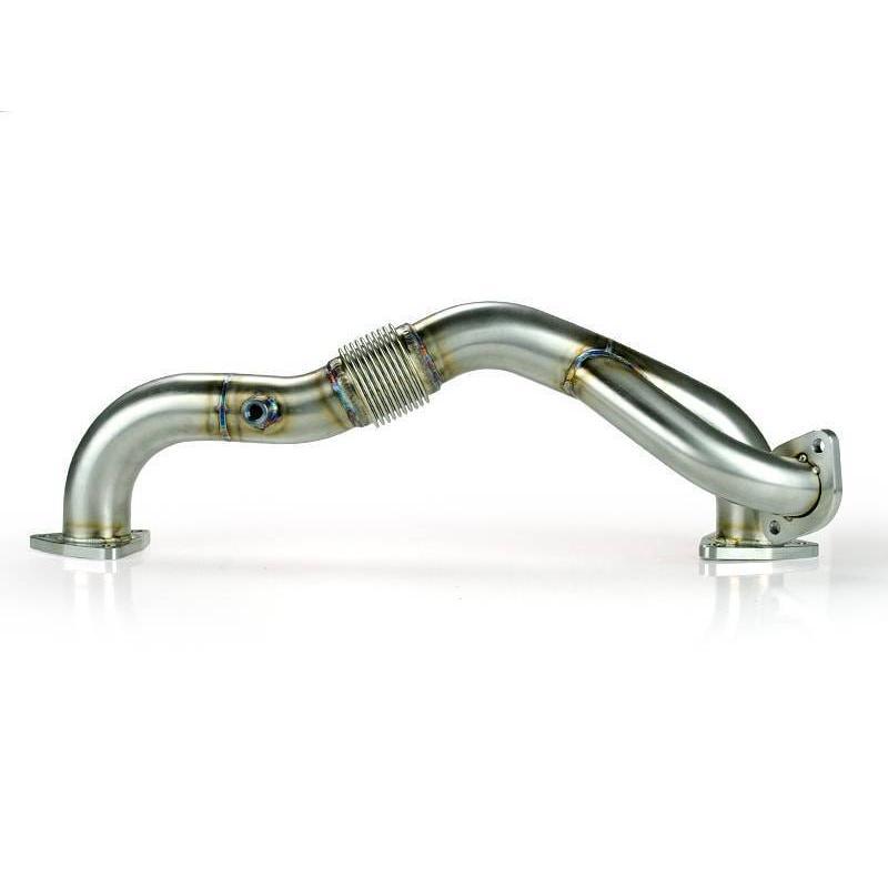 *Discontinued* 2008-2010 Powerstroke Raw Up-Pipes w/ EGR Provision (SD-UPPIPE-6.4-EGR)-Up-Pipes-Sinister-Dirty Diesel Customs