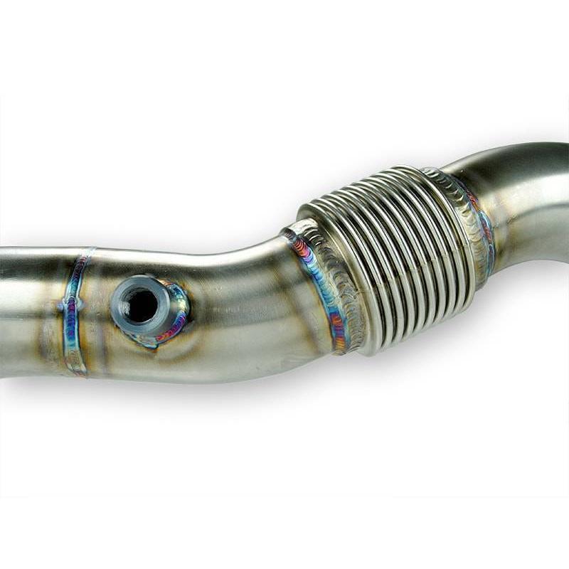 *Discontinued* 2008-2010 Powerstroke Raw Up-Pipes w/ EGR Provision (SD-UPPIPE-6.4-EGR)-Up-Pipes-Sinister-Dirty Diesel Customs