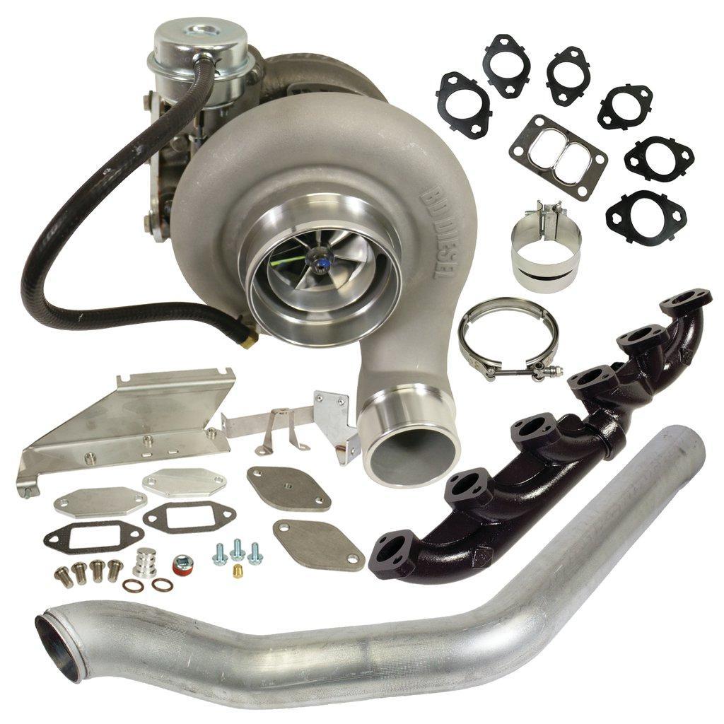 *Discontinued* 2008-2012 Cummins Super B 650 SX-E S366 Turbo Kit (1045275)-Turbo Kit-BD Diesel-Dirty Diesel Customs