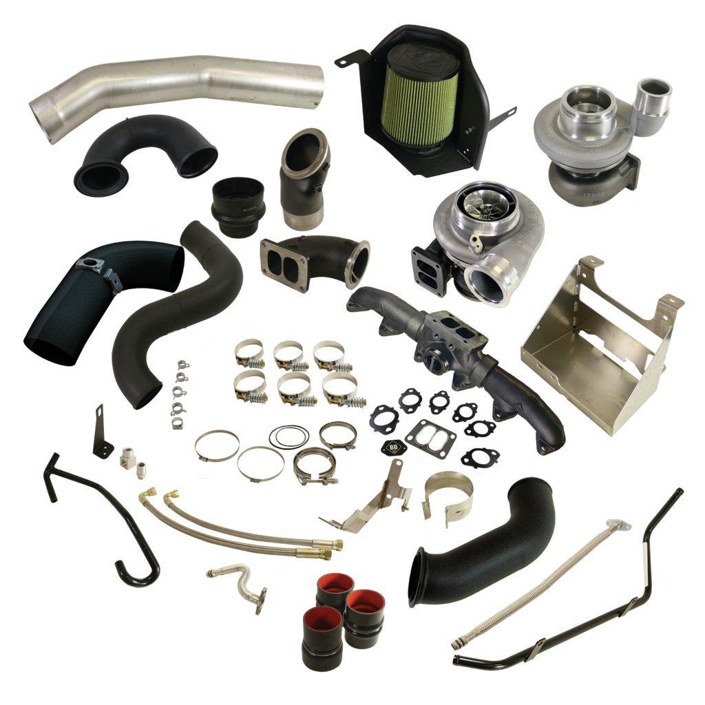 *Discontinued* 2010-2012 Cummins Cobra Twin Turbo Kit S366SX-E / S486SX (1045787)-Turbo Kit-BD Diesel-Dirty Diesel Customs