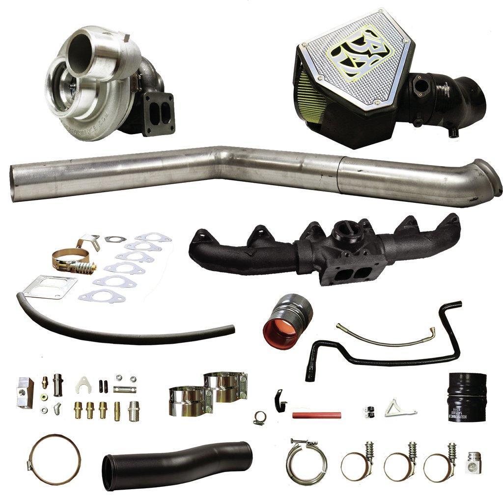 *Discontinued* 2010-2012 Cummins Rumble B S467 1.10 A/R Turbo Kit (1045740)-Turbo Kit-BD Diesel-Dirty Diesel Customs