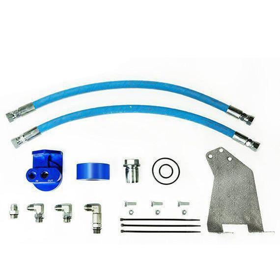 *Discontinued* 2010-2017 Cummins Remote Oil Filter Relocation Kit (HP10305)-Oil Filter Relocation Kit-PACBRAKE-Dirty Diesel Customs