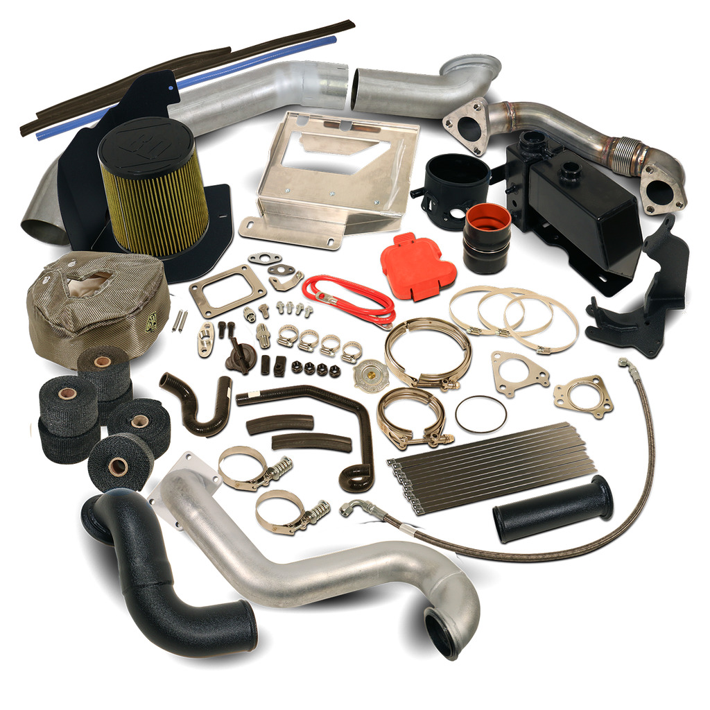 *Discontinued* 2011-2016 Duramax Compound Add-A-Turbo Install Kit (1046604)-Turbo Install Kit-BD Diesel-Dirty Diesel Customs