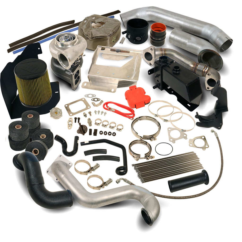 *Discontinued* 2011-2016 Duramax Compound S475 Add-A-Turbo Kit (1046603)-Turbo Kit-BD Diesel-1046603-Dirty Diesel Customs