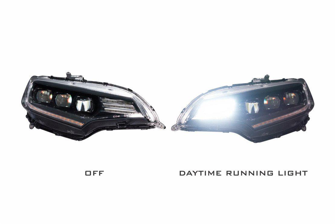 *Discontinued* 2014-2019 Honda Fit XB LED Black Headlights (LF471)-Headlights-Morimoto-LF471-Dirty Diesel Customs