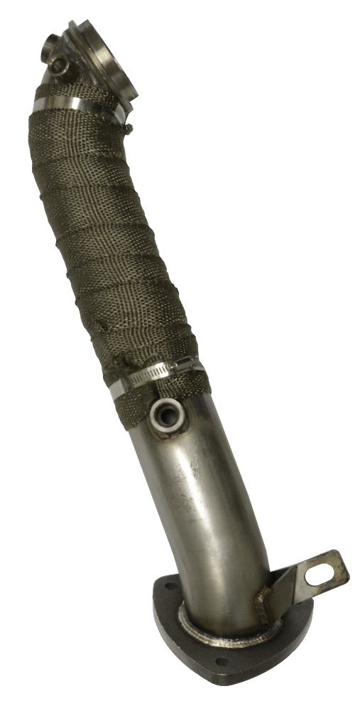 *Discontinued* 2015.5-2016 Duramax 3" Downpipe (FLO-10103)-Downpipe-Flo-Pro-FLO-10103-Dirty Diesel Customs