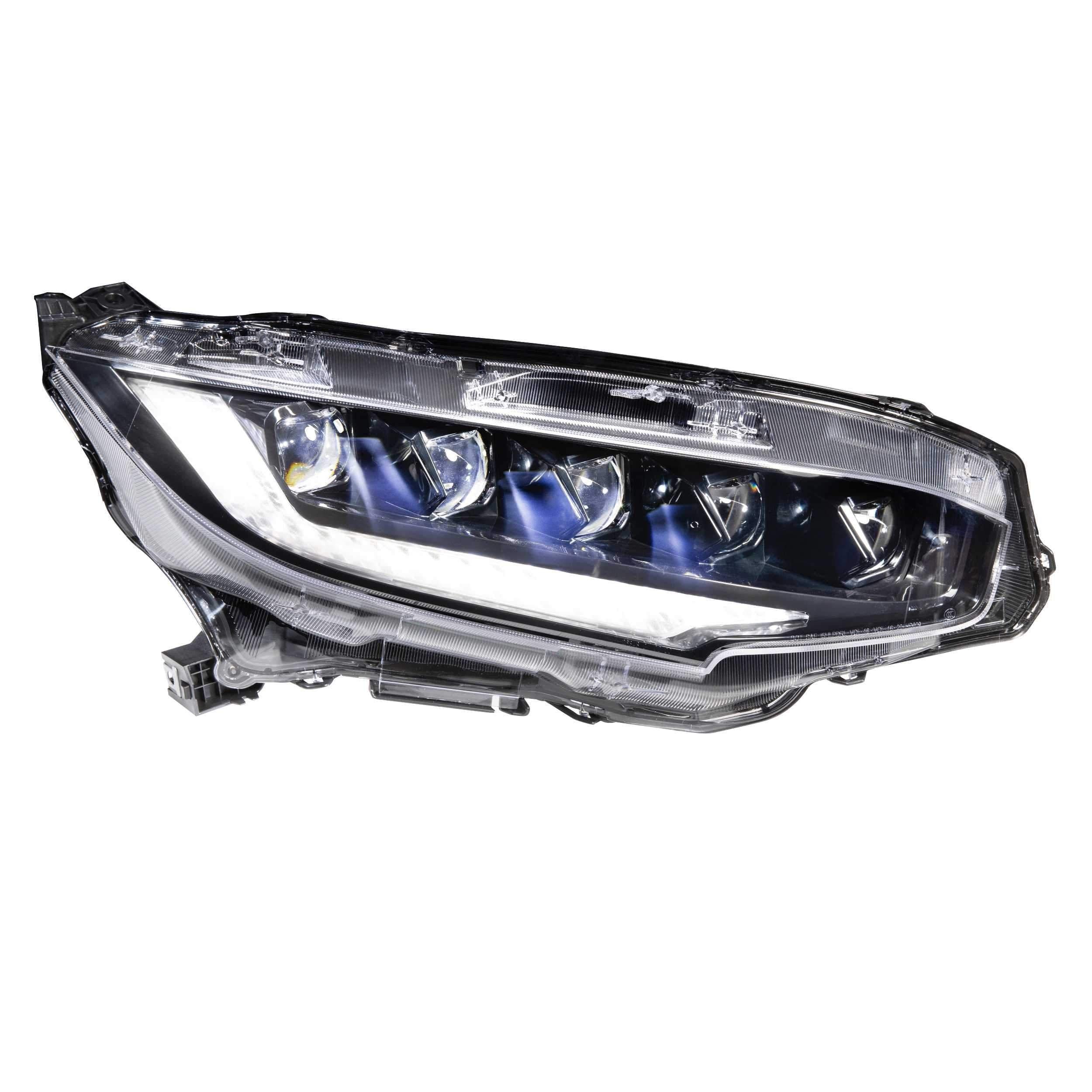*Discontinued* 2016-2020 Honda Civic XB LED Black Headlights (LF472)-Headlights-Morimoto-Dirty Diesel Customs