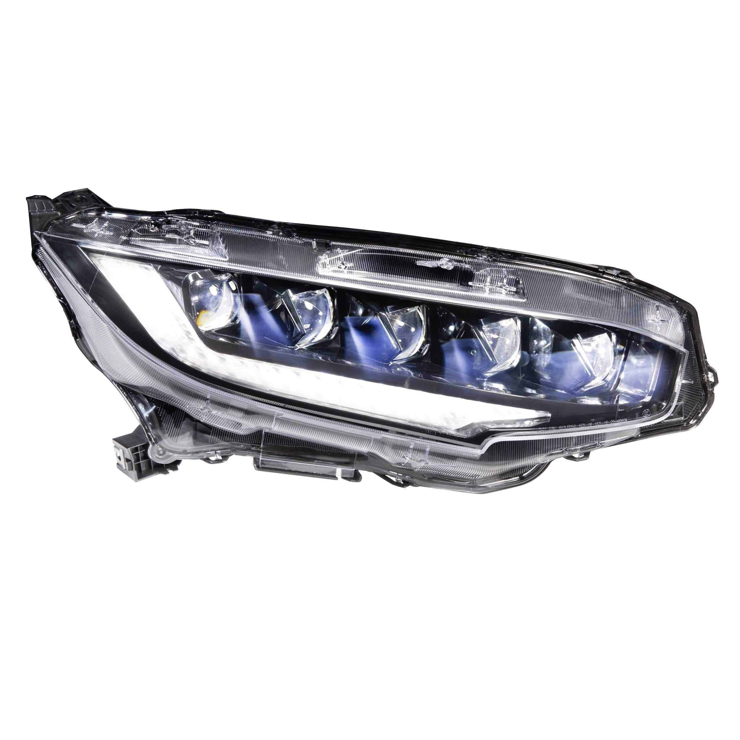 *Discontinued* 2016-2020 Honda Civic XB LED Black Headlights (LF472)-Headlights-Morimoto-Dirty Diesel Customs
