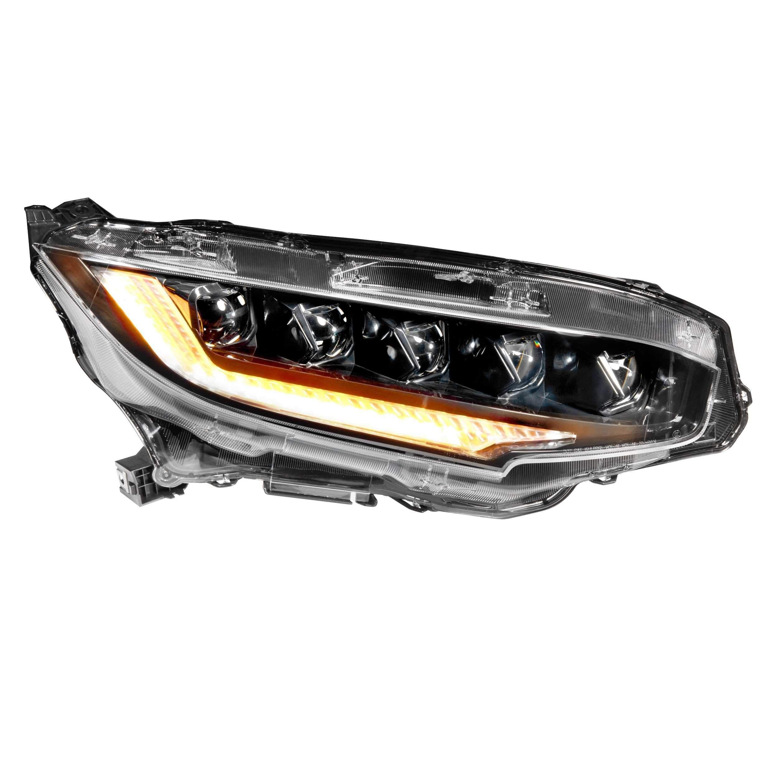 *Discontinued* 2016-2020 Honda Civic XB LED Black Headlights (LF472)-Headlights-Morimoto-Dirty Diesel Customs
