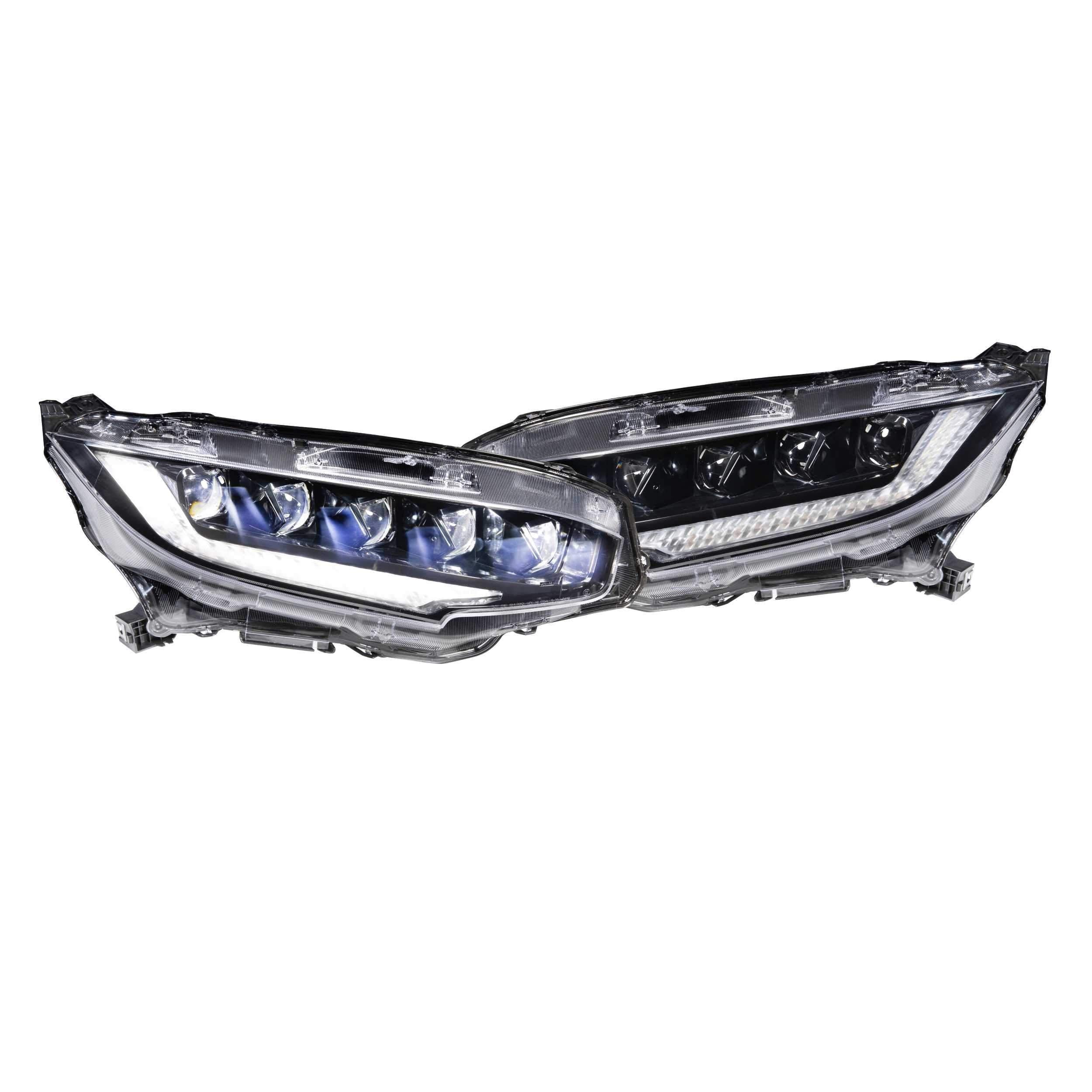 *Discontinued* 2016-2020 Honda Civic XB LED Black Headlights (LF472)-Headlights-Morimoto-Dirty Diesel Customs