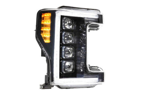 *Discontinued* 2017-2019 Powerstroke XB LED Black Headlights (LF503ASM)-Headlights-Morimoto-LF503-ASM-Dirty Diesel Customs