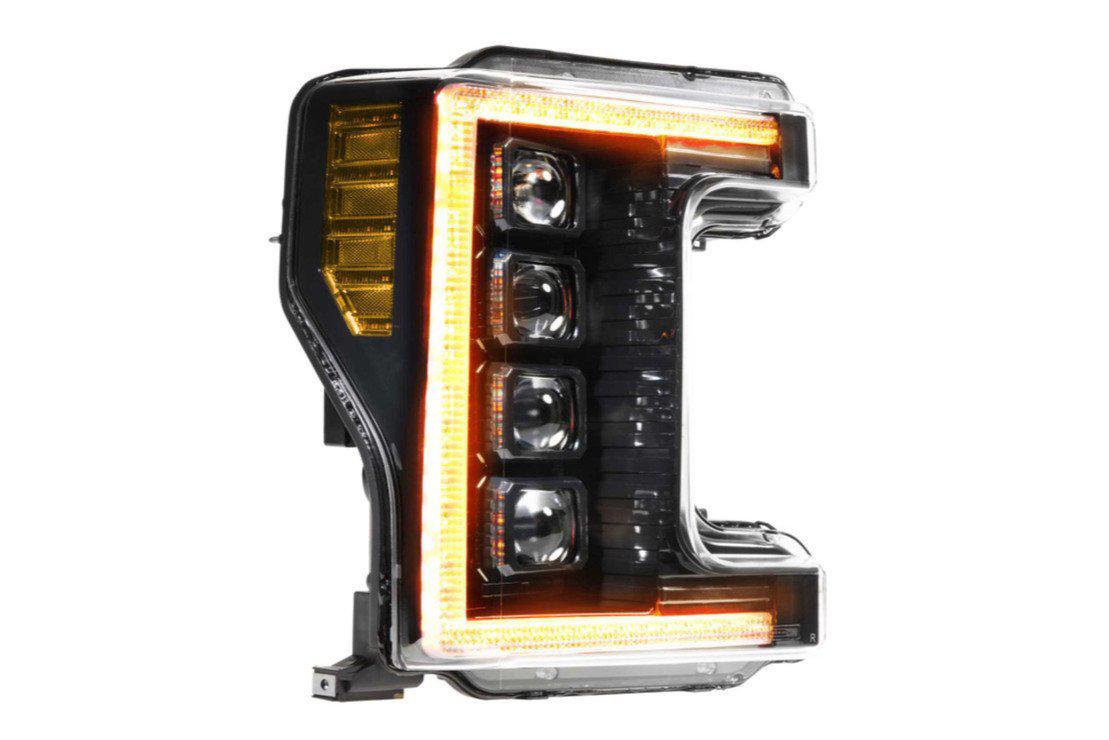 *Discontinued* 2017-2019 Powerstroke XB LED Black Headlights (LF503ASM)-Headlights-Morimoto-LF503-ASM-Dirty Diesel Customs