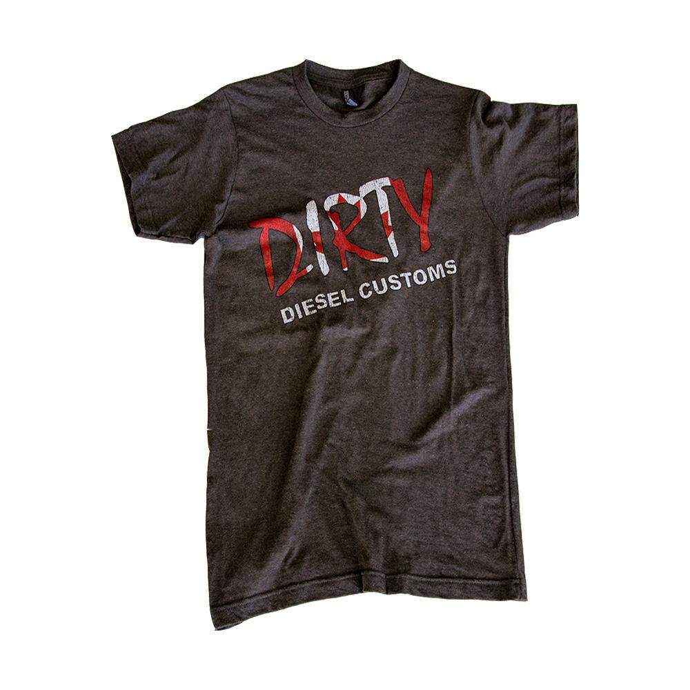 *Discontinued* DDC T-Shirt Canadian Flag-T-Shirt-Dirty Diesel Customs-ddc-shirt-canadian-flag-dark-s-Dirty Diesel Customs