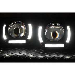 *Discontinued* FlatBoy LED Switchback Shroud (S360)-Lighting Accessories-Morimoto-S360-Dirty Diesel Customs