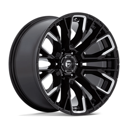 *Discontinued* Fuel D849 REBAR - Gloss Black Milled-Wheels-Fuel-Dirty Diesel Customs