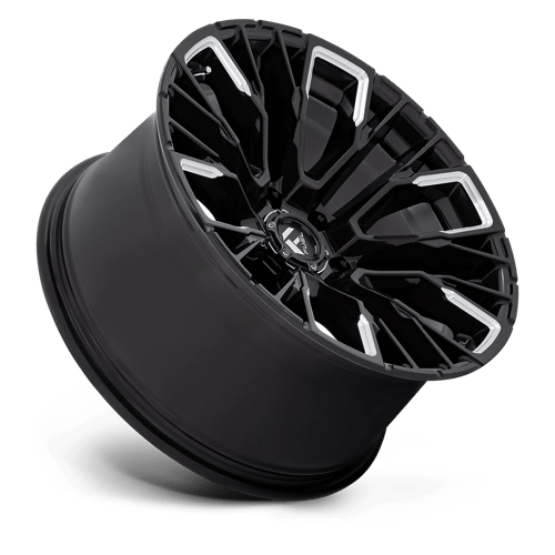 *Discontinued* Fuel D849 REBAR - Gloss Black Milled-Wheels-Fuel-Dirty Diesel Customs