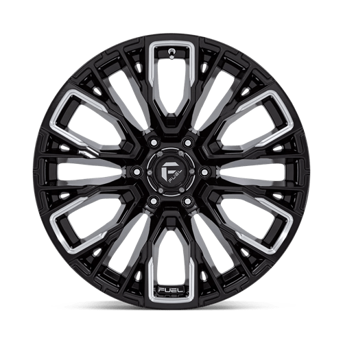 *Discontinued* Fuel D849 REBAR - Gloss Black Milled-Wheels-Fuel-Dirty Diesel Customs