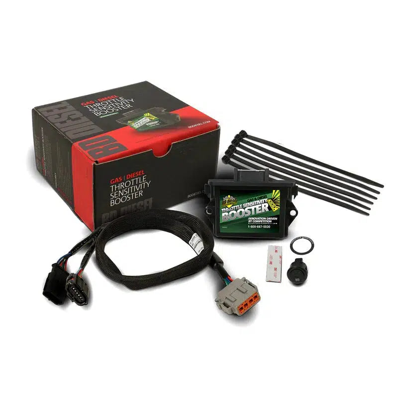 *Discontinued* Toyota/Subaru Throttle Sensitivity Booster w/ Push Button Switch Kit (1057840)-Throttle Sensitivity Booster-BD Diesel-Dirty Diesel Customs