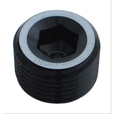 *Discontinued* Universal 1/4" NPT Hex Socket Plugs Black (FPE-AN932-03DBK)-Plugs-Fleece Performance-Dirty Diesel Customs
