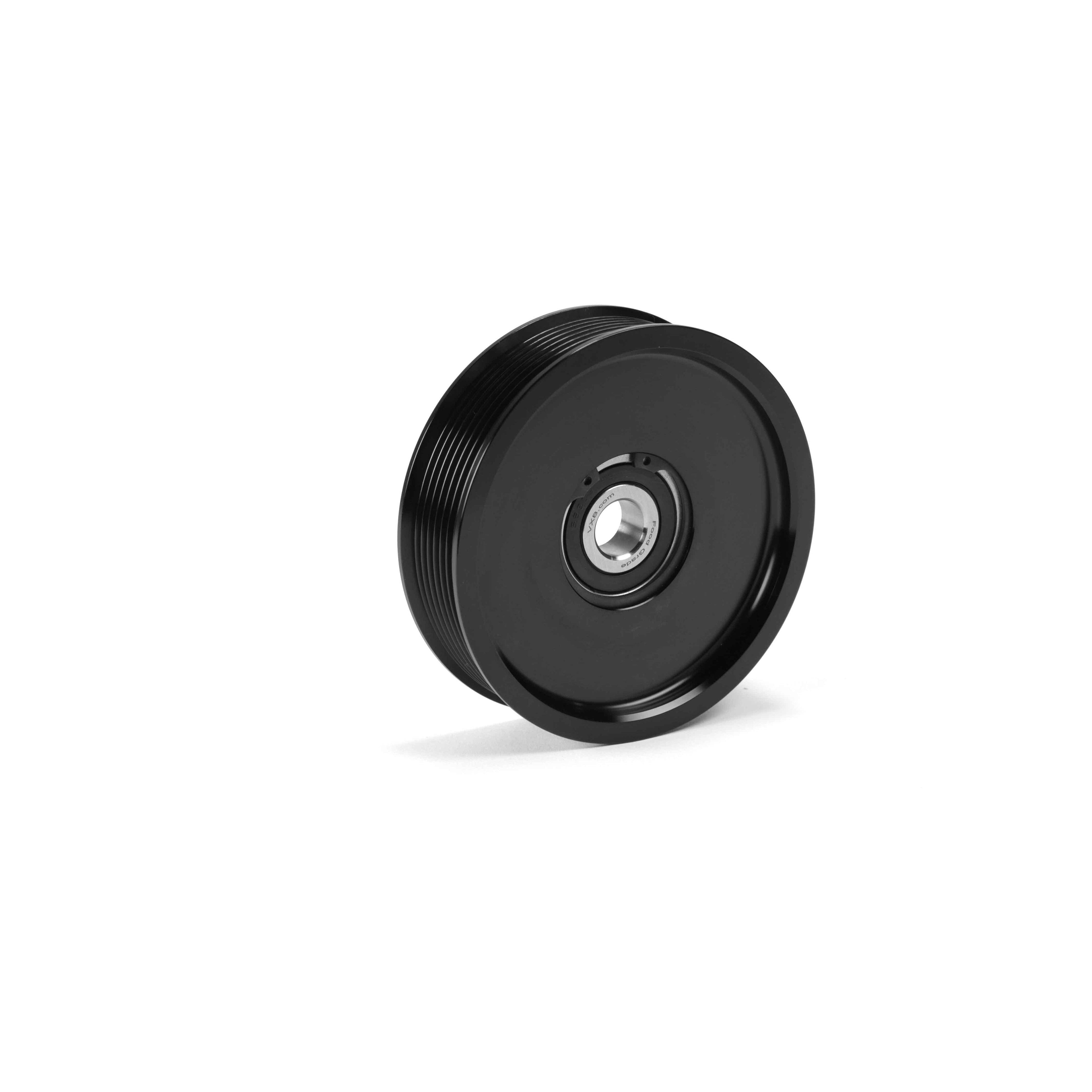 *Discontinued*2003-2018 Cummins Black Upper Fan Pulley Idler (FPE-34657-BLK)-Pulley Idler-Fleece Performance-Dirty Diesel Customs