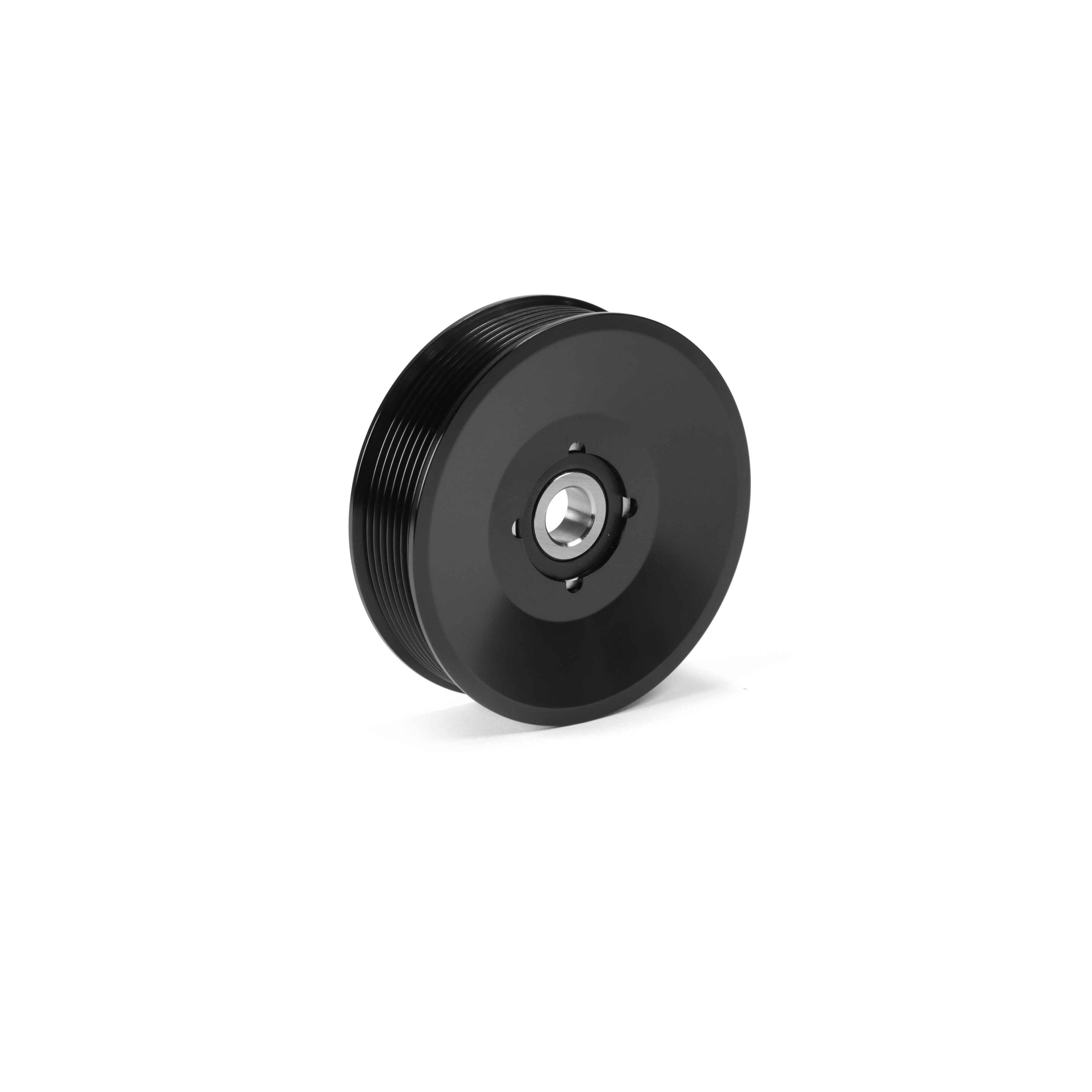 *Discontinued*2003-2018 Cummins Black Upper Fan Pulley Idler (FPE-34657-BLK)-Pulley Idler-Fleece Performance-Dirty Diesel Customs