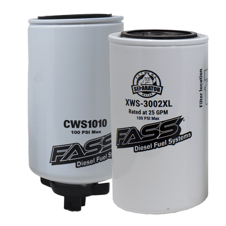 Drop-In Filter Pack (FP1000)-Fuel Filter-Fass Fuel Systems-Dirty Diesel Customs
