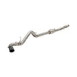 PPE 2019-2025 GM 1500 4.3L/5.3L Cat-Back Exhaust 4" Single Side Exit, black
