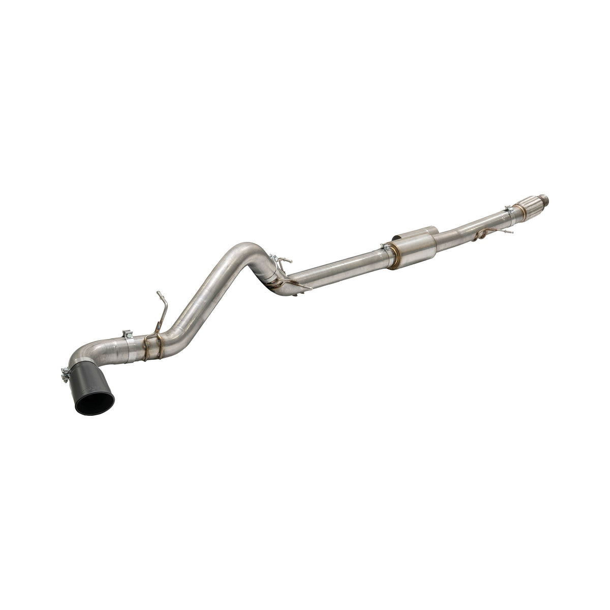 PPE 2019-2025 GM 1500 4.3L/5.3L Cat-Back Exhaust 4" Single Side Exit, black