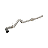 PPE 2019-2025 GM 1500 4.3L/5.3L Cat-Back Exhaust 4" Single Side Exit, black