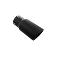PPE 304 stainless exhaust turn-out pipe, black ceramic finish, 2024-2026 L5P Duramax