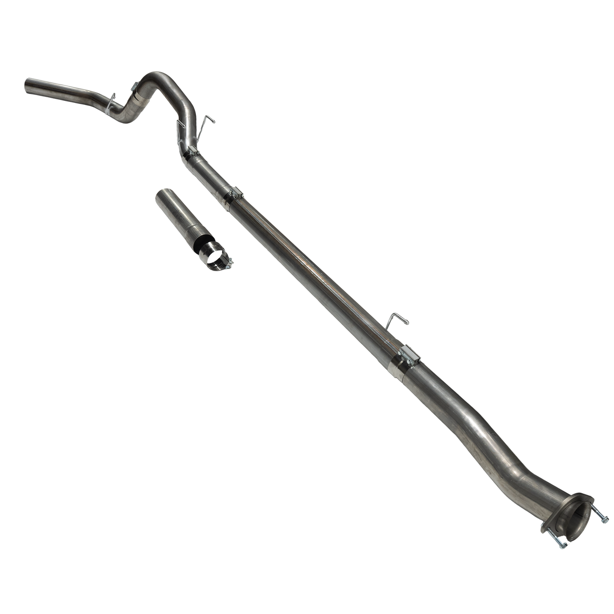 2020-2022 Powerstroke 4" Downpipe Back Exhaust No Muffler (DDC-4F20)