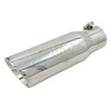 Universal 3 to 4" Dirty Stainless Exhaust Tip (DDC-EXH-A215)-Exhaust Tips-Dirty Diesel Customs-Dirty Diesel Customs