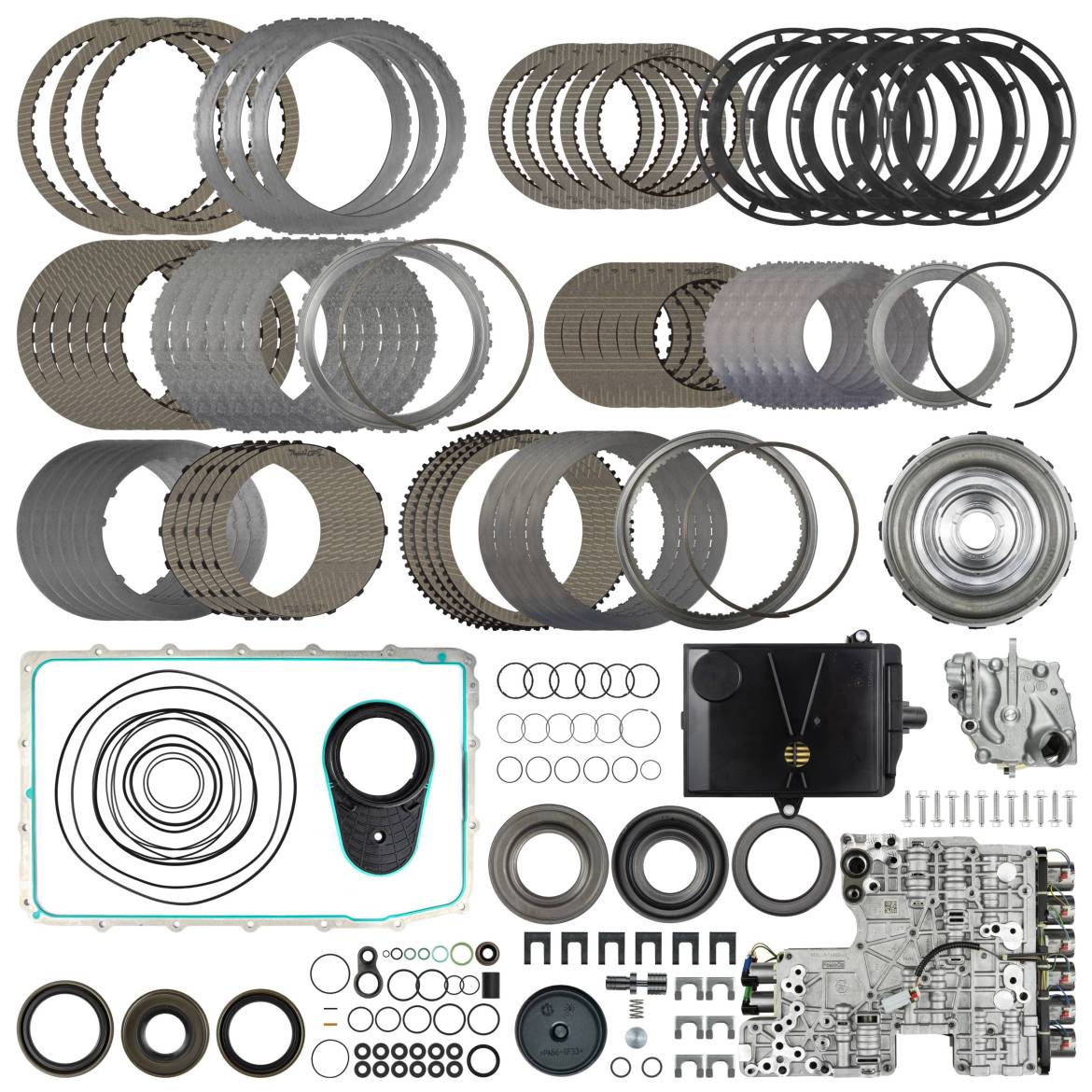 2017-2020 Ford 10R80 Category 3 Extra Capacity Rebuild Kit w/ Pro-Loc Valve Body (SC-10R80-CAT3)