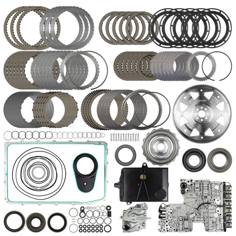 2017-2020 Ford 10R80 Category 4 Extra Capacity Rebuild Kit w/ Pro-Loc Valve Body & Billet Flexplate (SC-10R80-CAT4)