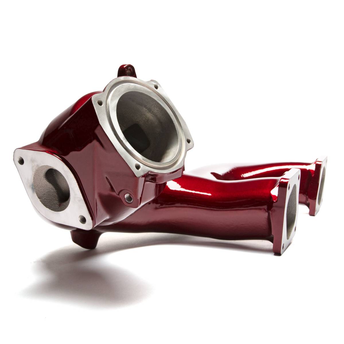 2017-2026 Duramax High Flow Y-Bridge Kit, WCFab Red (Illusion Cherry) - Wehrli Custom Fabrication
