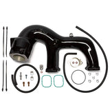 2017-2026 Duramax High Flow Y-Bridge Kit, Gloss Black - Wehrli Custom Fabrication
